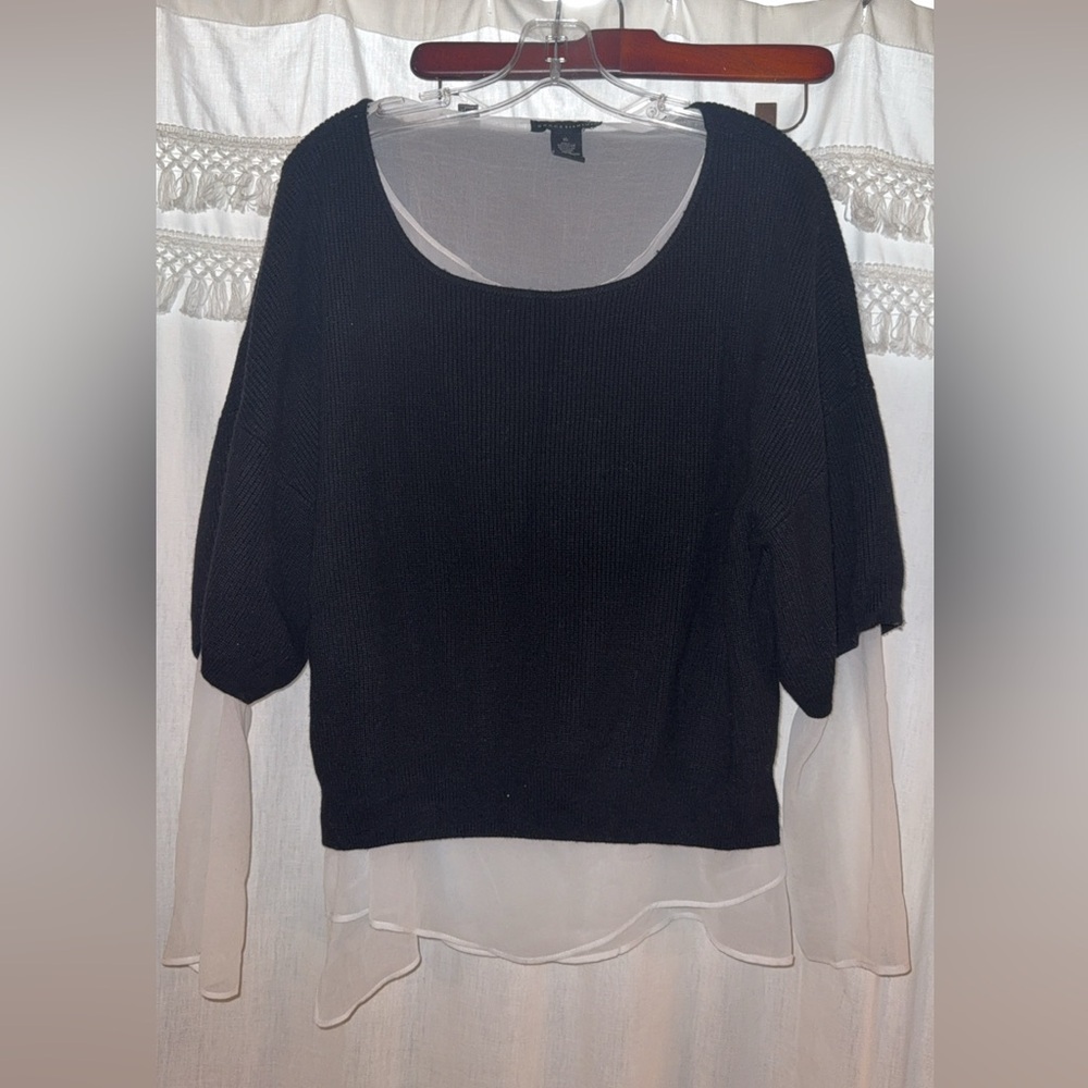Grace Elements Black Knit Sweater